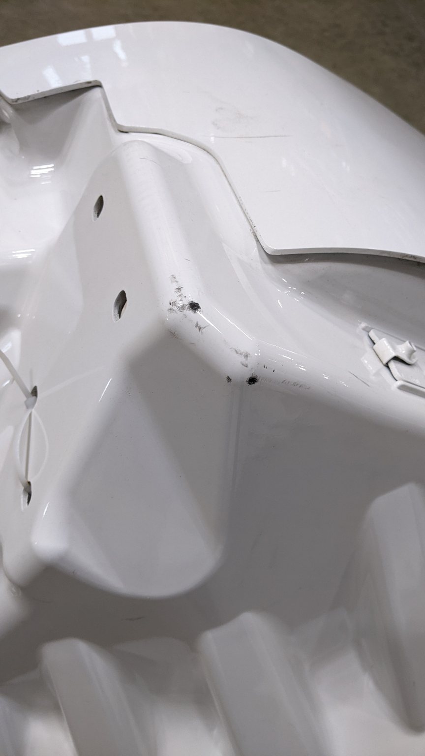 *New Take-Off* WST 48X RH SFA Half Front Fender Extension - P/N A22-77700-001