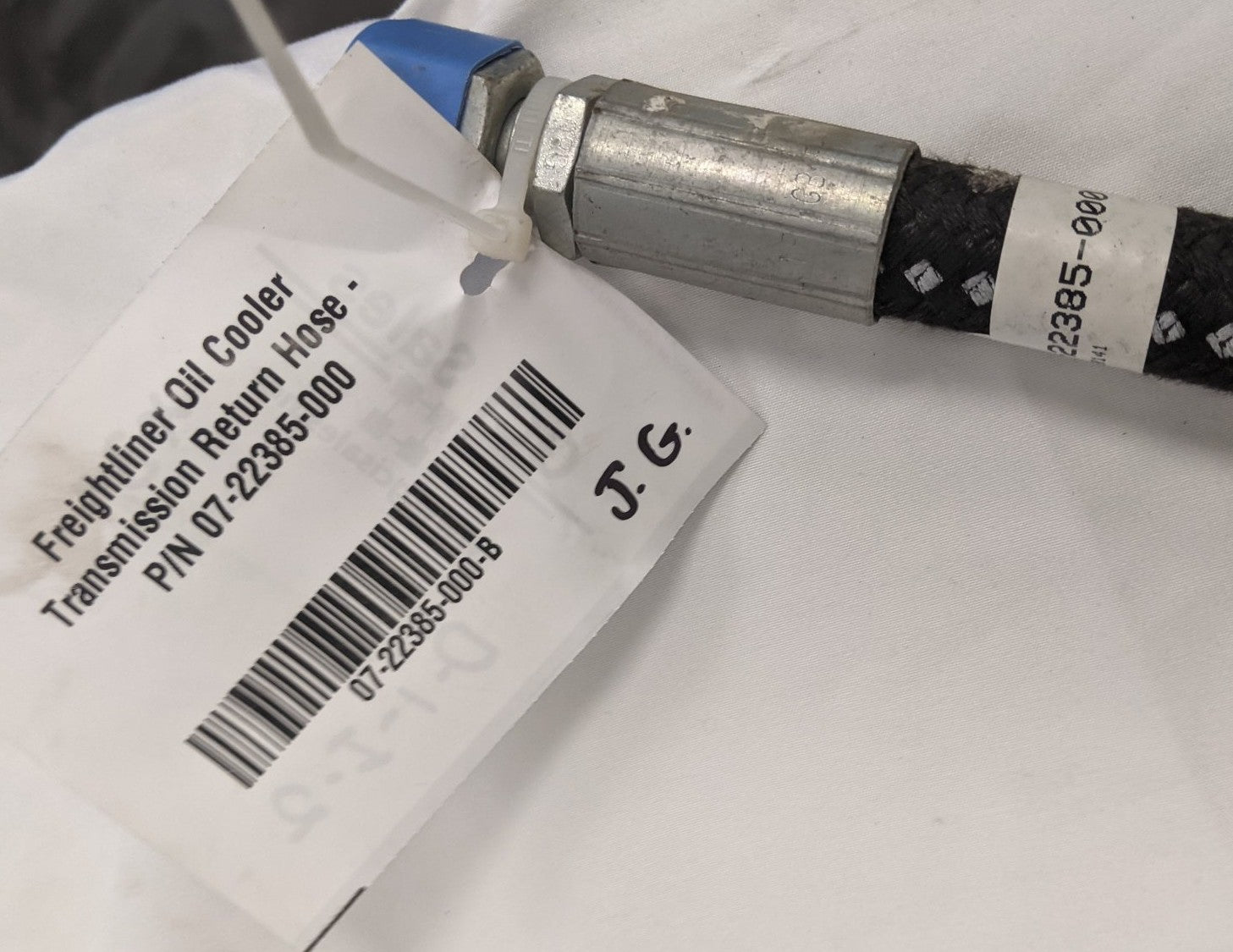 Freightliner Oil Cooler Transmission Return Hose - P/N 07-22385-000