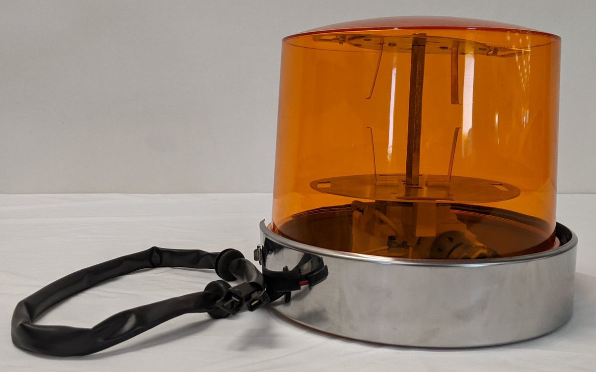 Damaged Grote Amber Beacon Strobe Light - P/N A06-71876-000