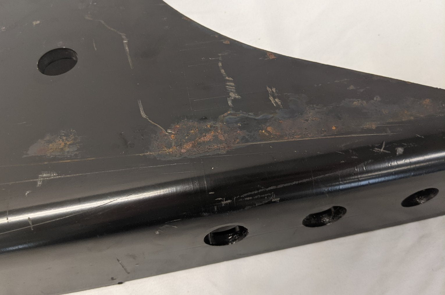 Freightliner Suspension Cross Member Lower Gusset - P/N 15-13774-006