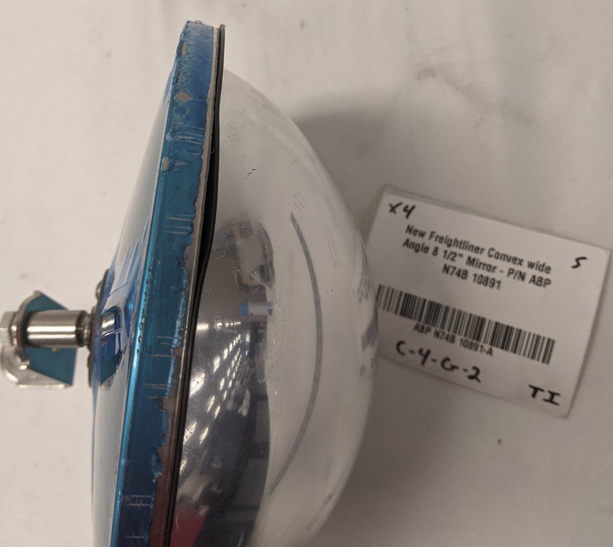 New Freightliner Convex wide Angle 8 1/2" Mirror - P/N ABP N74B 10891