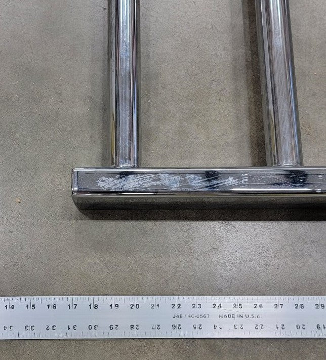 Western Star 49X Chrome Bumper Grille Guard - P/N  A21-29158-001