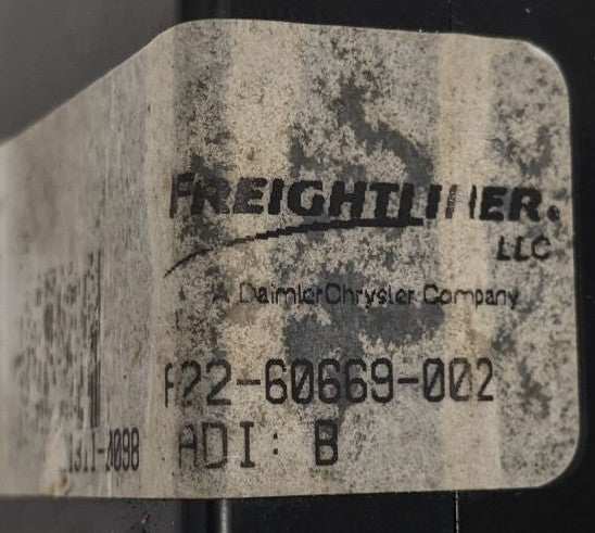 Used Freightliner Cascadia P3 A/C HVAC Sleeper Control Unit -P/N  A22-60669-002