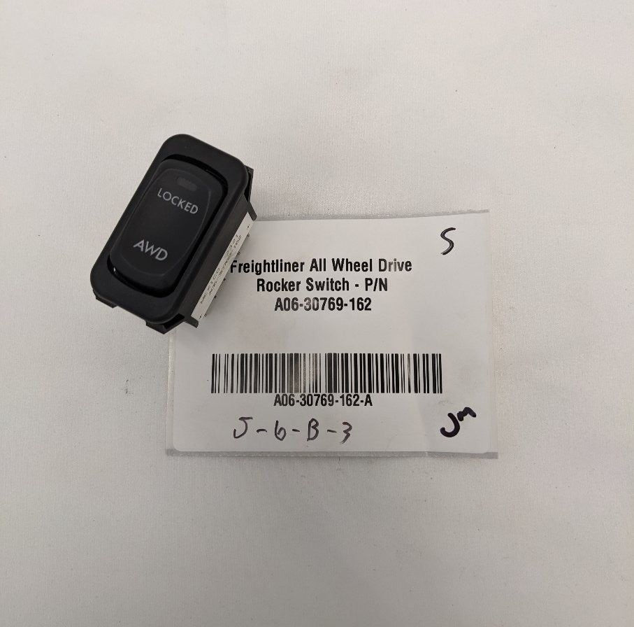 Freightliner All Wheel Drive Rocker Switch - P/N A06-30769-162 (10144101368124)