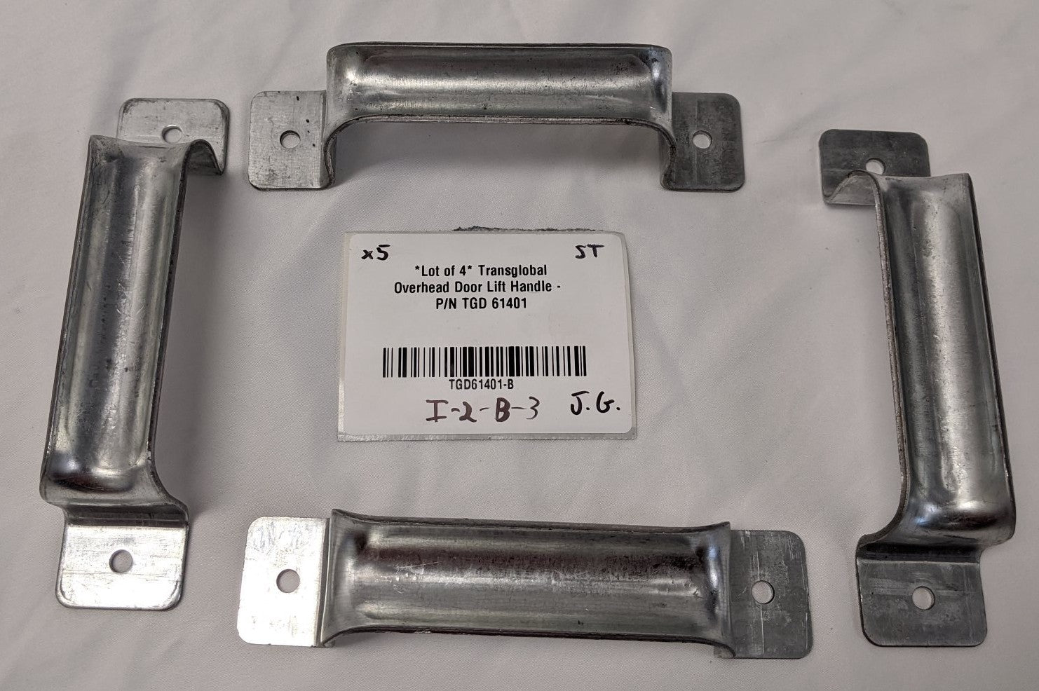 Transglobal Zinc Trailer Overhead Door Lift Handles - P/N TGD 61401