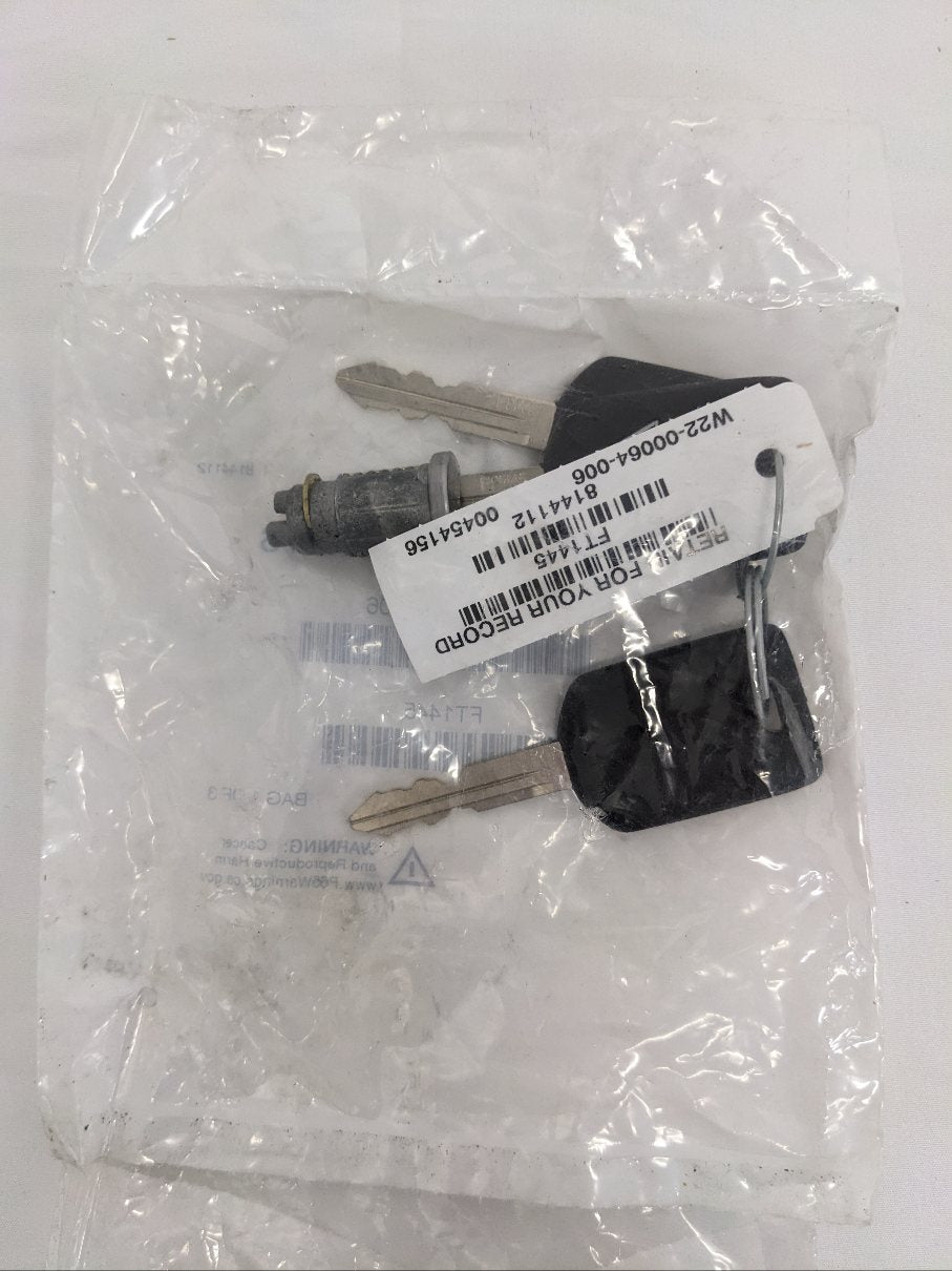 West Star 3 Key W4 1001-1500 Ignition Lockset - P/N W22-00064-006 (10140672590140)
