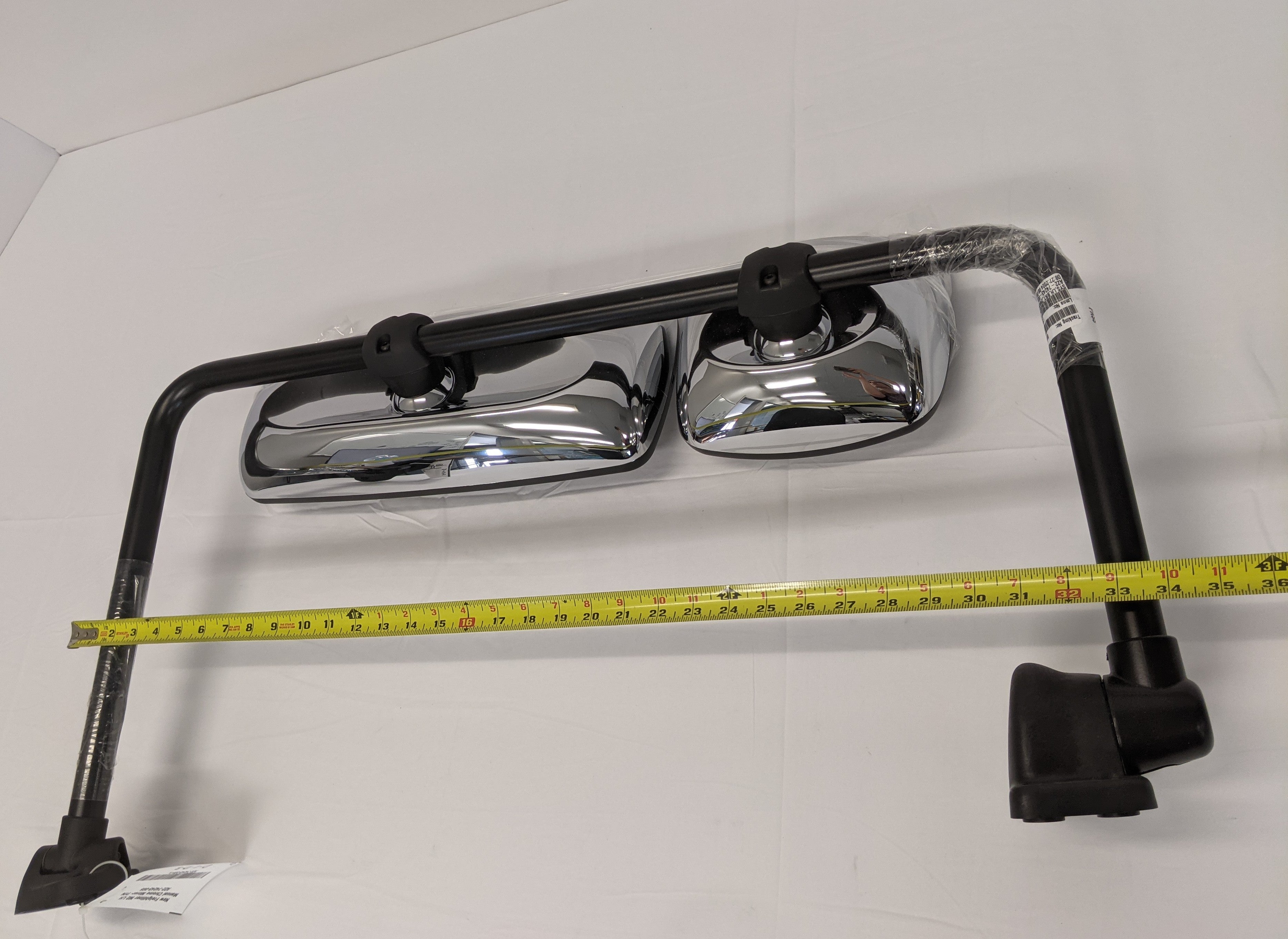 New Freightliner M2 LH Manual Chrome Mirror- P/N A22-74243-005 (10120638923068)