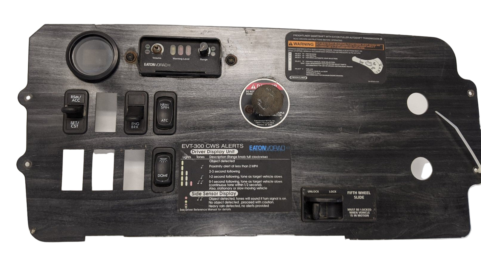 Freightliner Columbia Auxiliary Dash Instrument Panel 22-45867-010