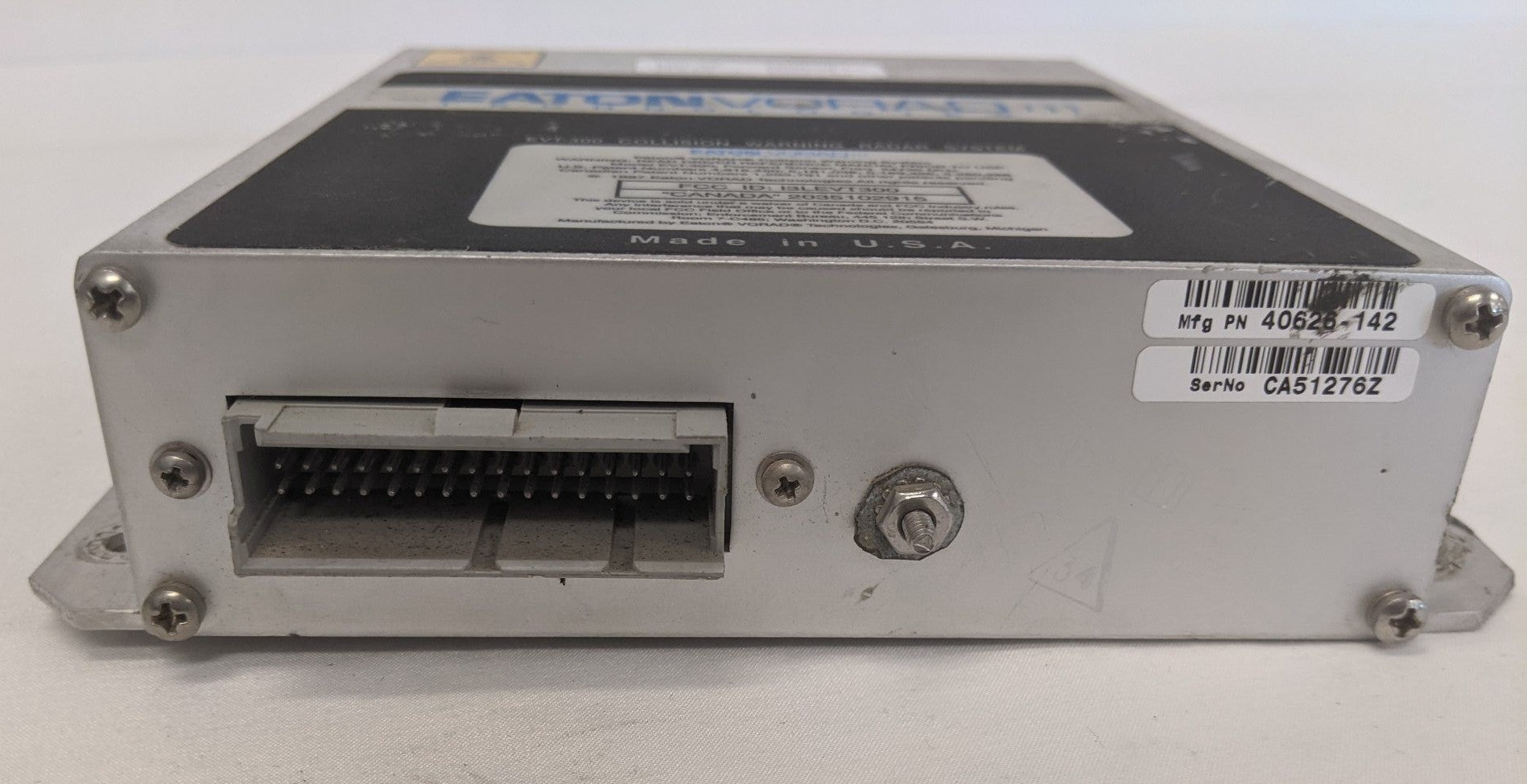 Used Eaton Vorad Technologies Collision Avoidance System CPU - P/N EVT 80628 158