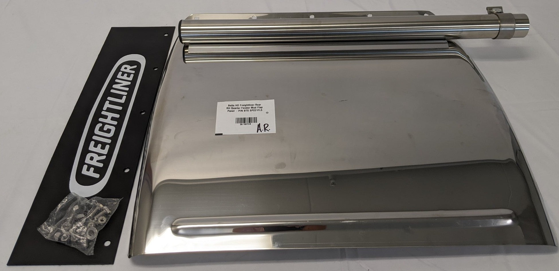 Betts HD Freightliner Rear RH Quarter Fender Mud Flap Panel  - P/N BTS SP221FL5