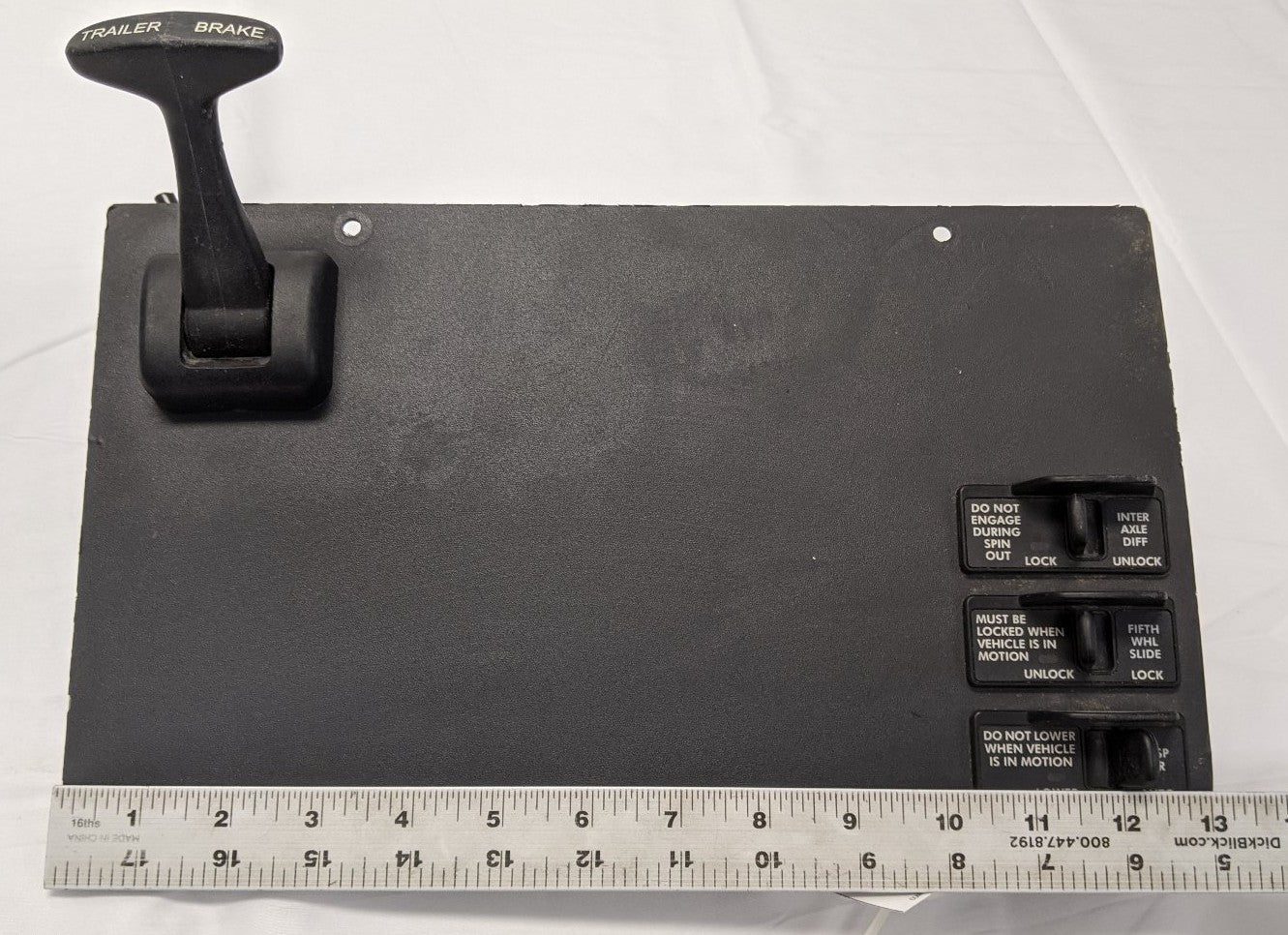 Used Freightliner Cascadia Auxiliary Instrument Panel  -  P/N  22-60660-000