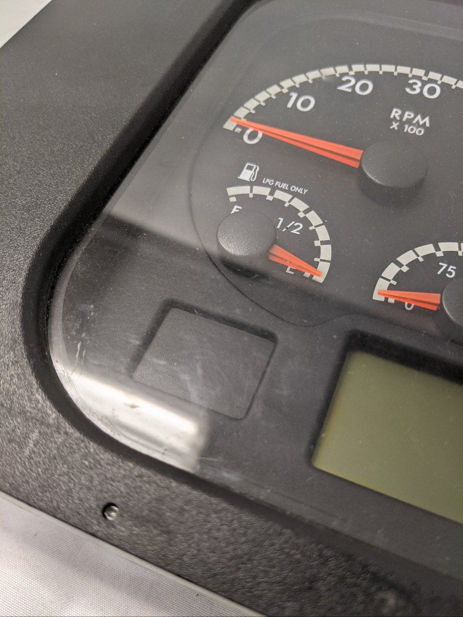 Freightliner 6-Gauge Instrument Cluster Panel - P/N  A22-71580-000
