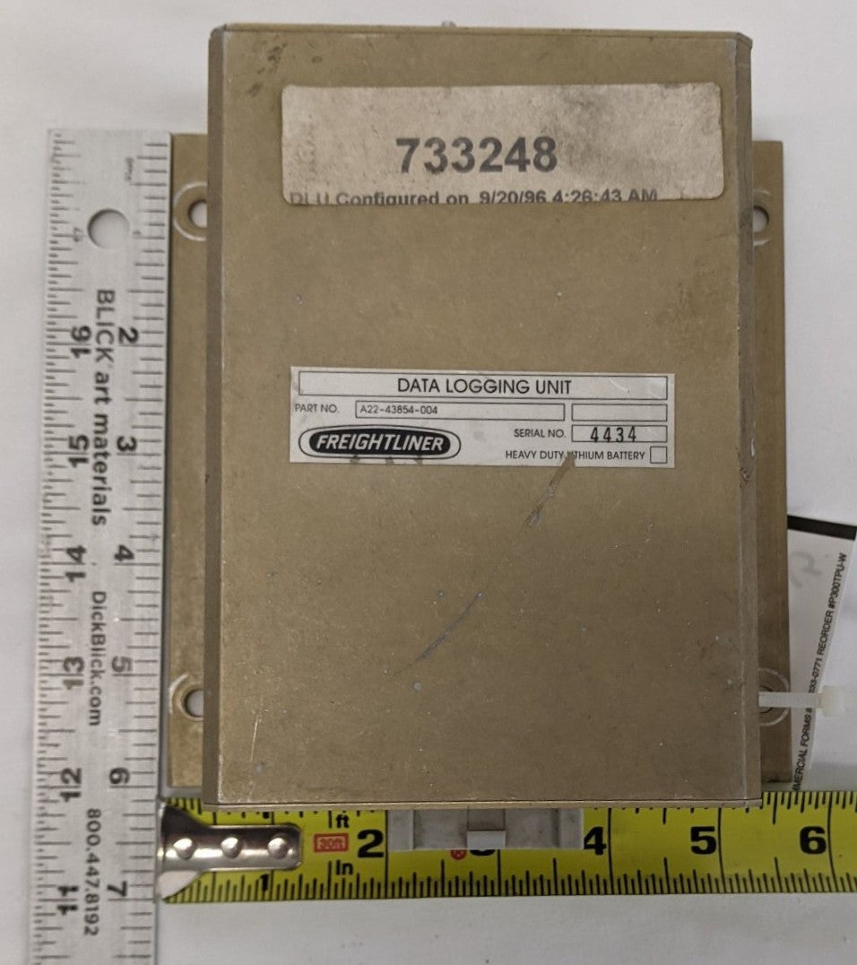 Used Freightliner 640KB Data Logging Unit - P/N A22-43854-006 (10175090557244)