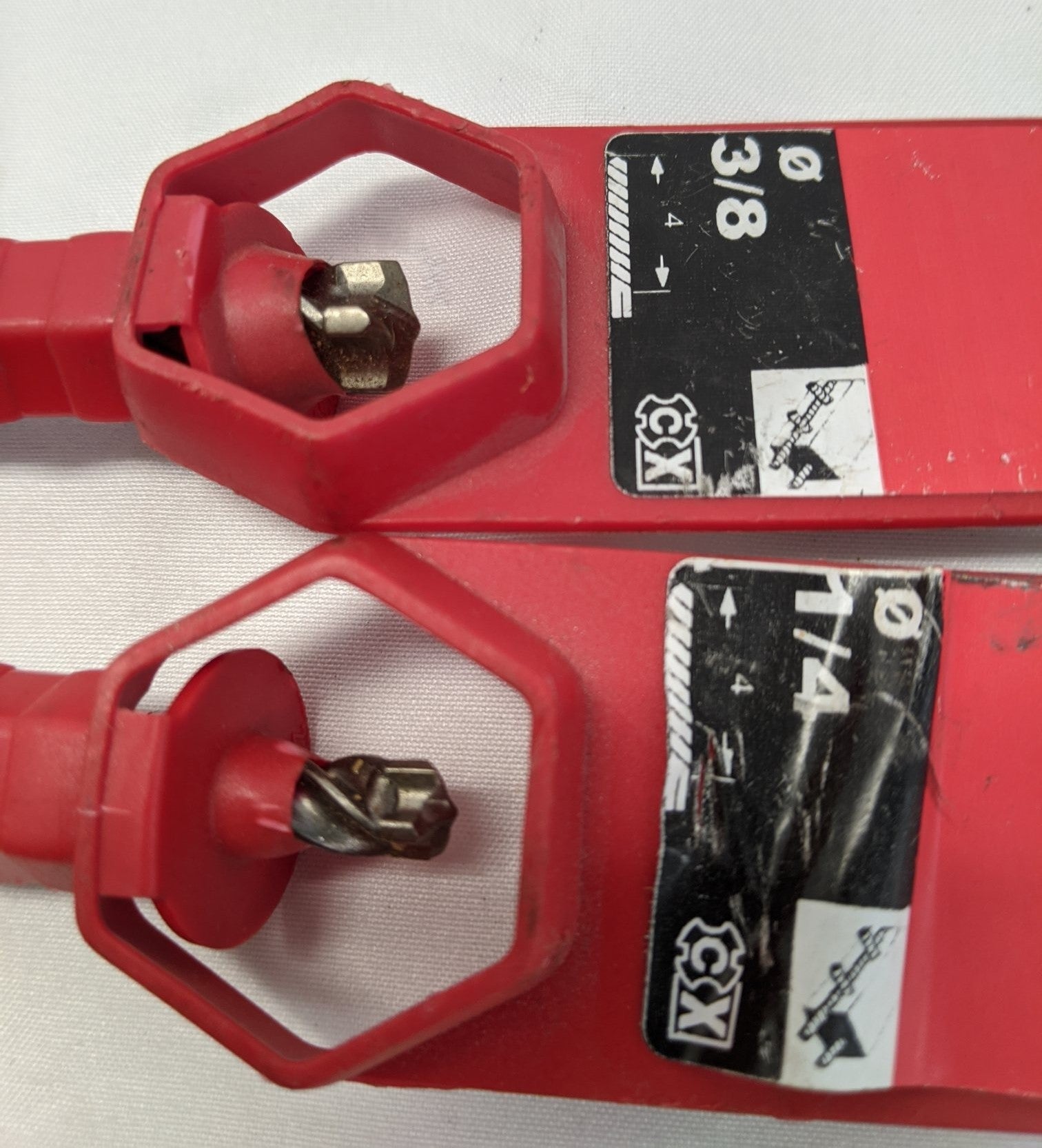 Hilti TE-CX SDS Plus Hammer Drill Bit Set of 4 Carbide Tip