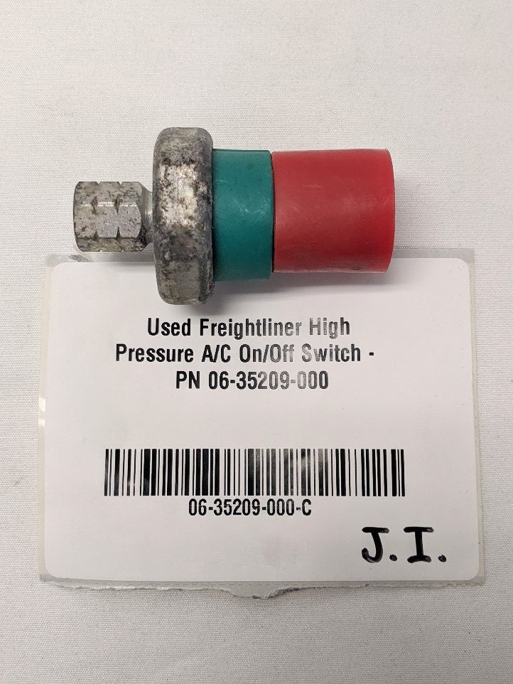 Used Freightliner High Pressure A/C On/Off Switch - PN 06-35209-000