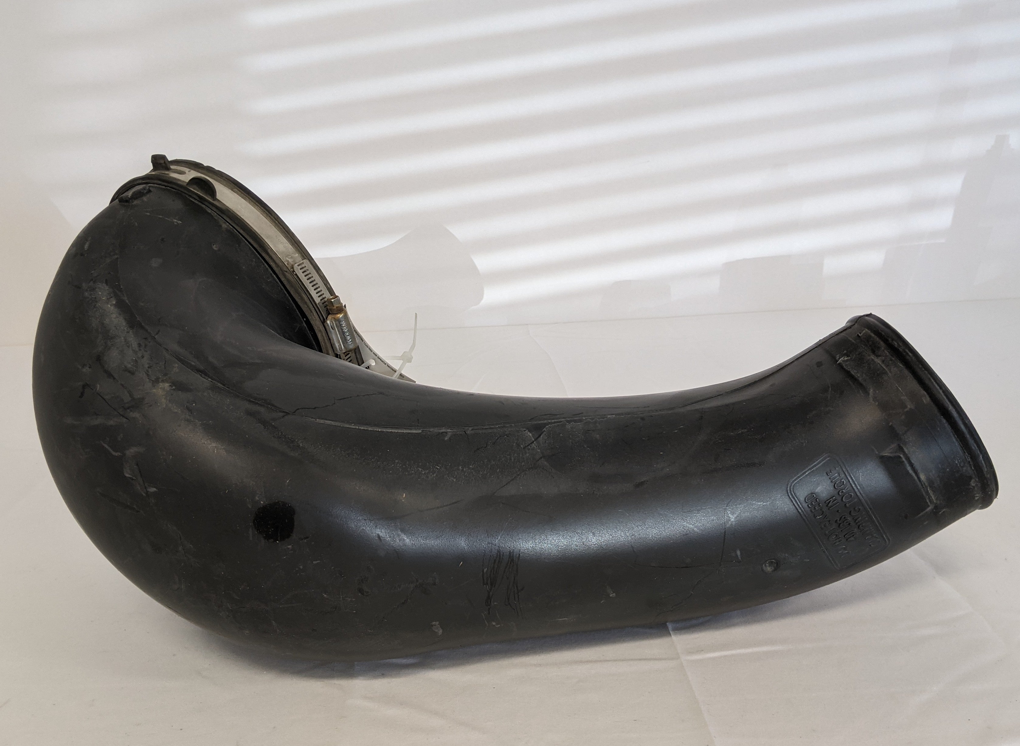 Used Freightliner Detroit DD13 12L HDEP Molded Air Intake Pipe -P/N 03-37738-000 (10016854507836)