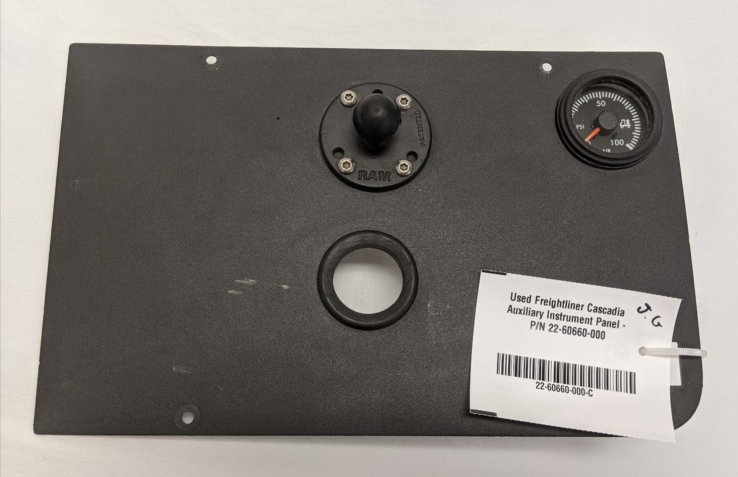 Used Freightliner Cascadia Auxiliary Instrument Panel - P/N 22-60660-000