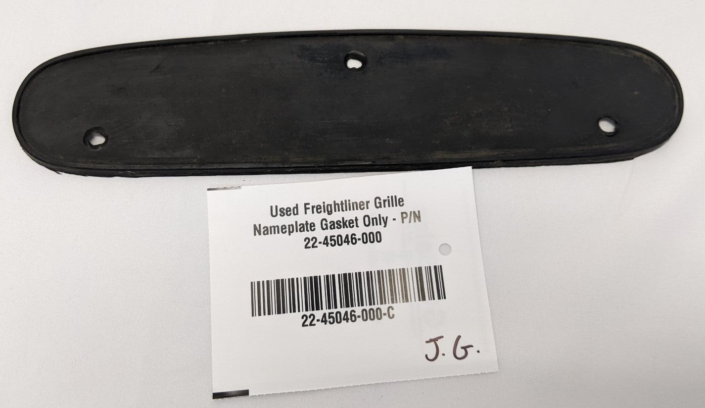 Used Freightliner Grille Nameplate Gasket Only - P/N 22-45046-000