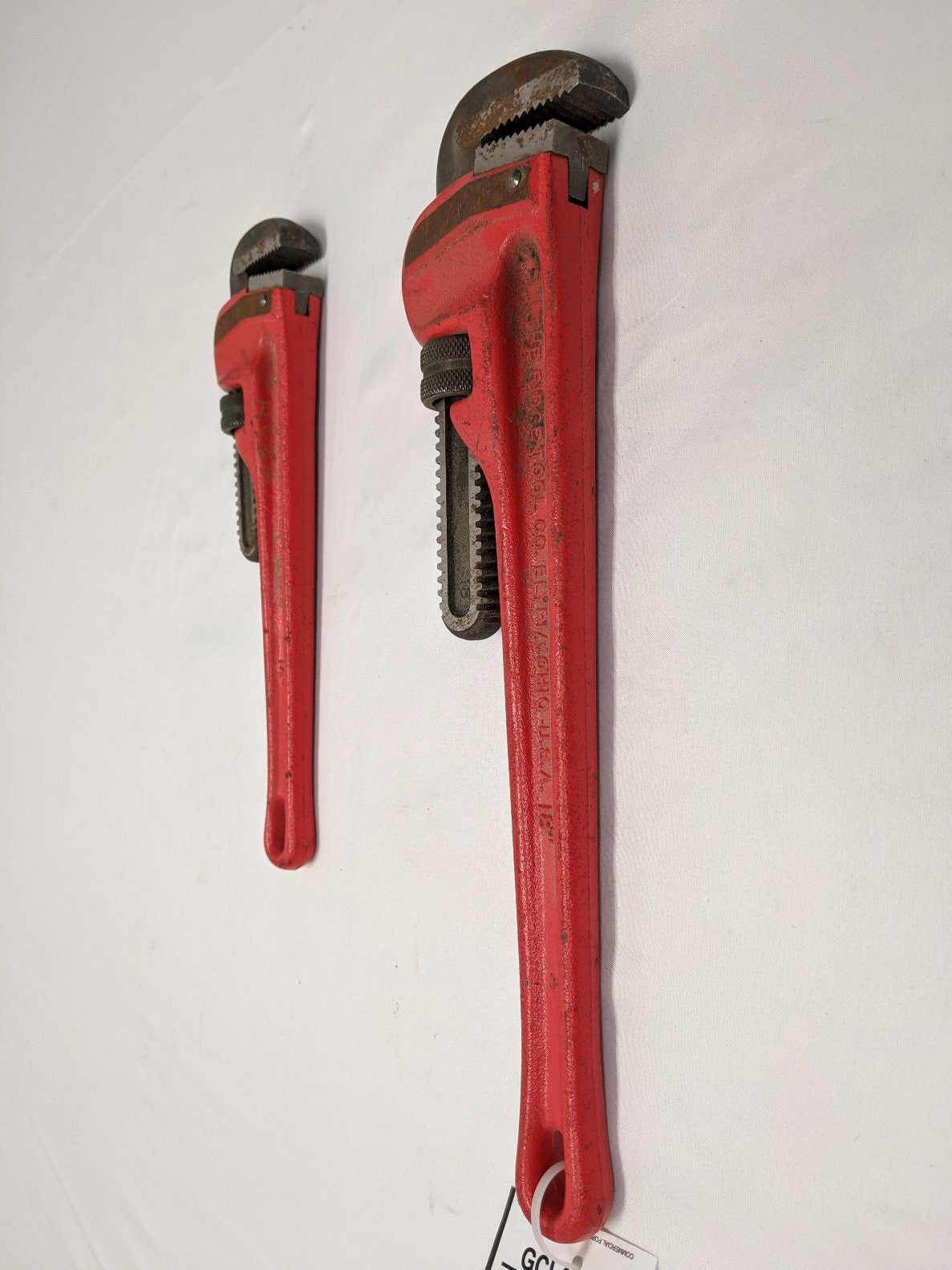 *Lot Of 2* Used Ridgid 14", 18" Steel Straight Pipe Wrenches