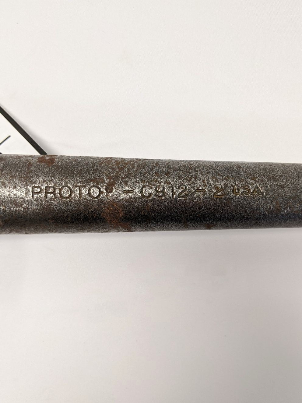 Used Proto 2 Inch Steel Spud Wrench - P/N C912 2