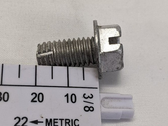 *Lot of 50* New M10X1.5 x 20mm Galvanized Steel Slotted/Hex Self-Tapping Bolts