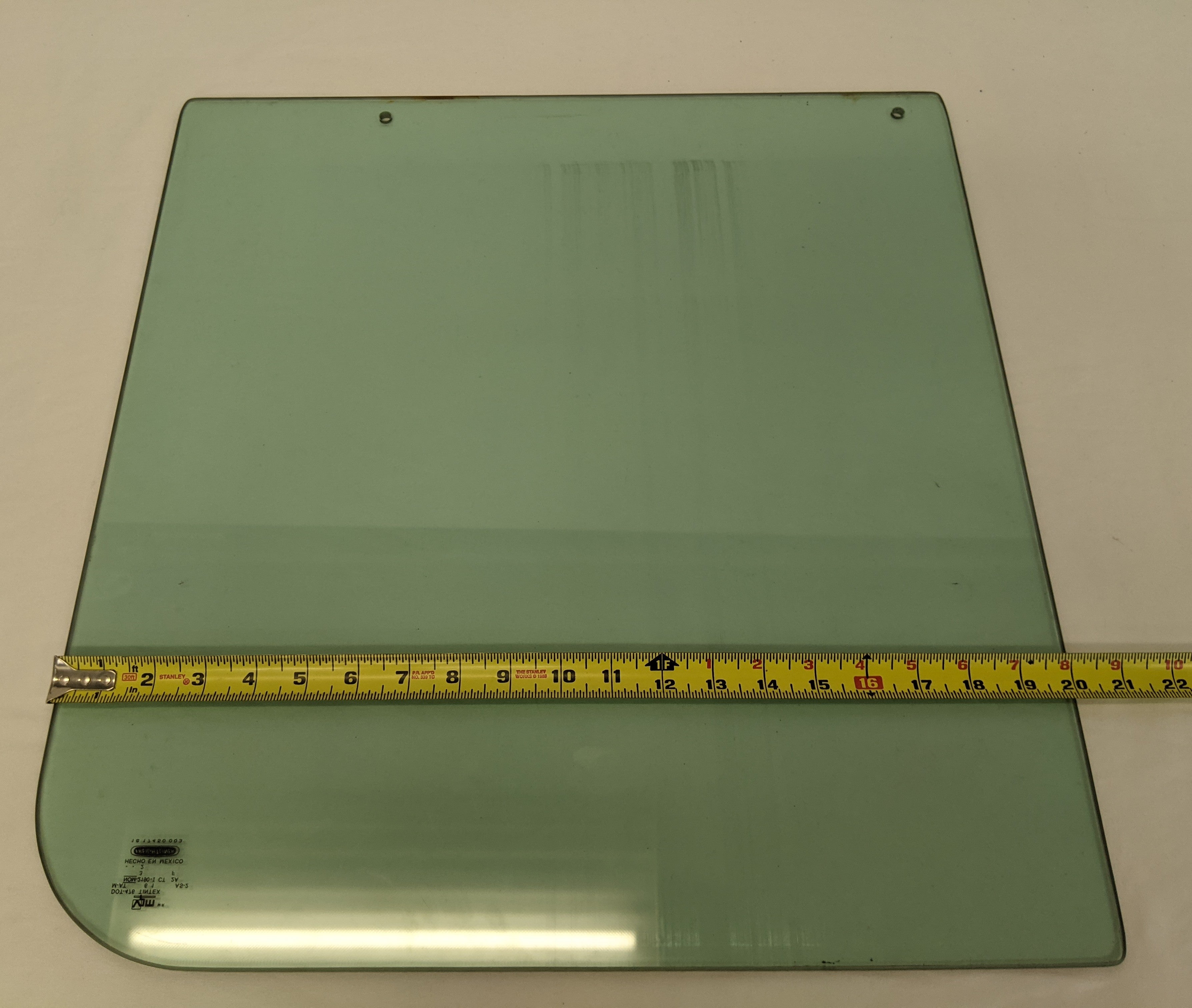 Used Freightliner FLD RH Tinted Electric Door Window Glass - P/N 18-17450-003 (10098510922044)