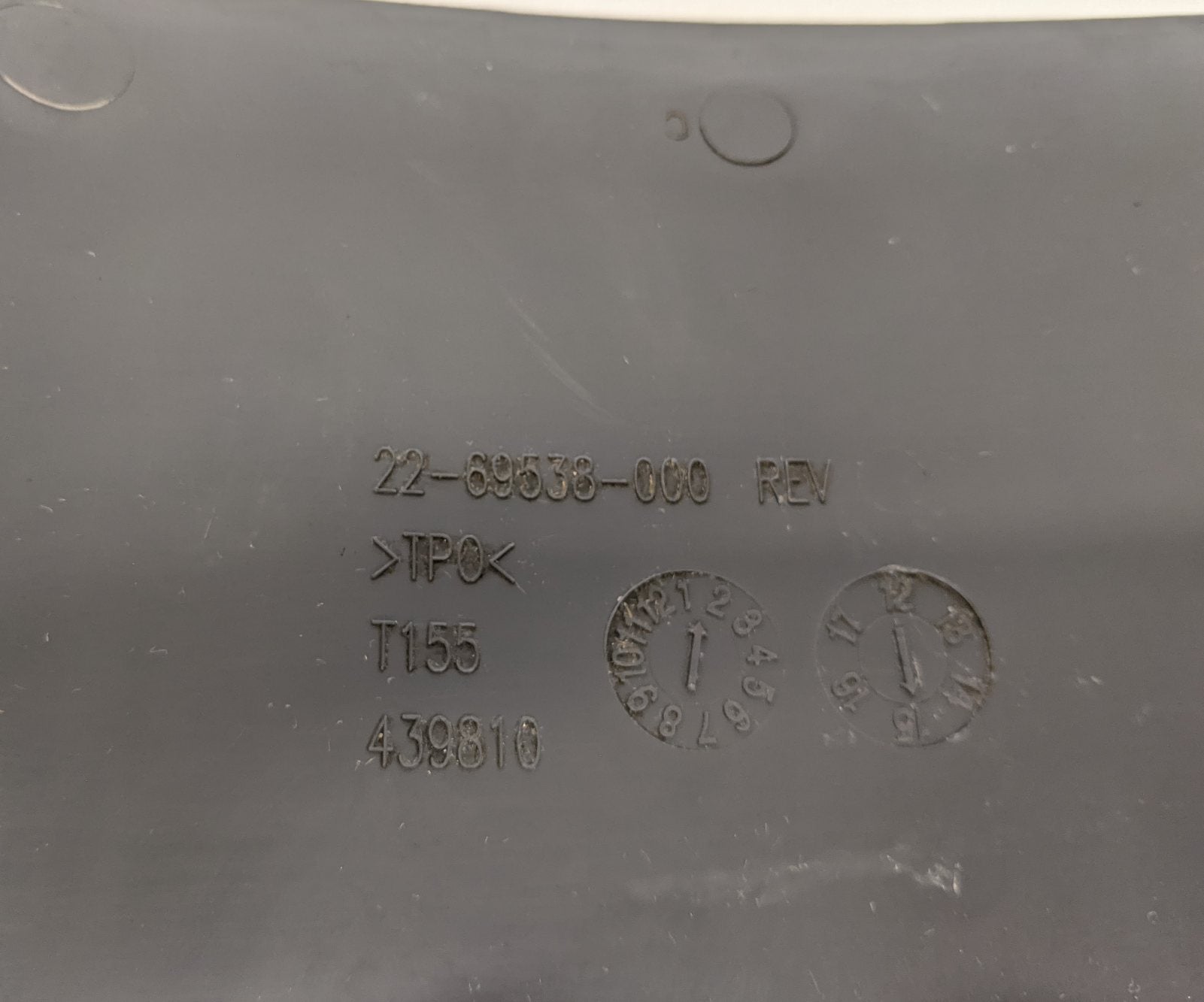 Used Freightliner Cascadia P3 Lower Steering Column Cover - P/N 22-69538-000 (10098421137724)
