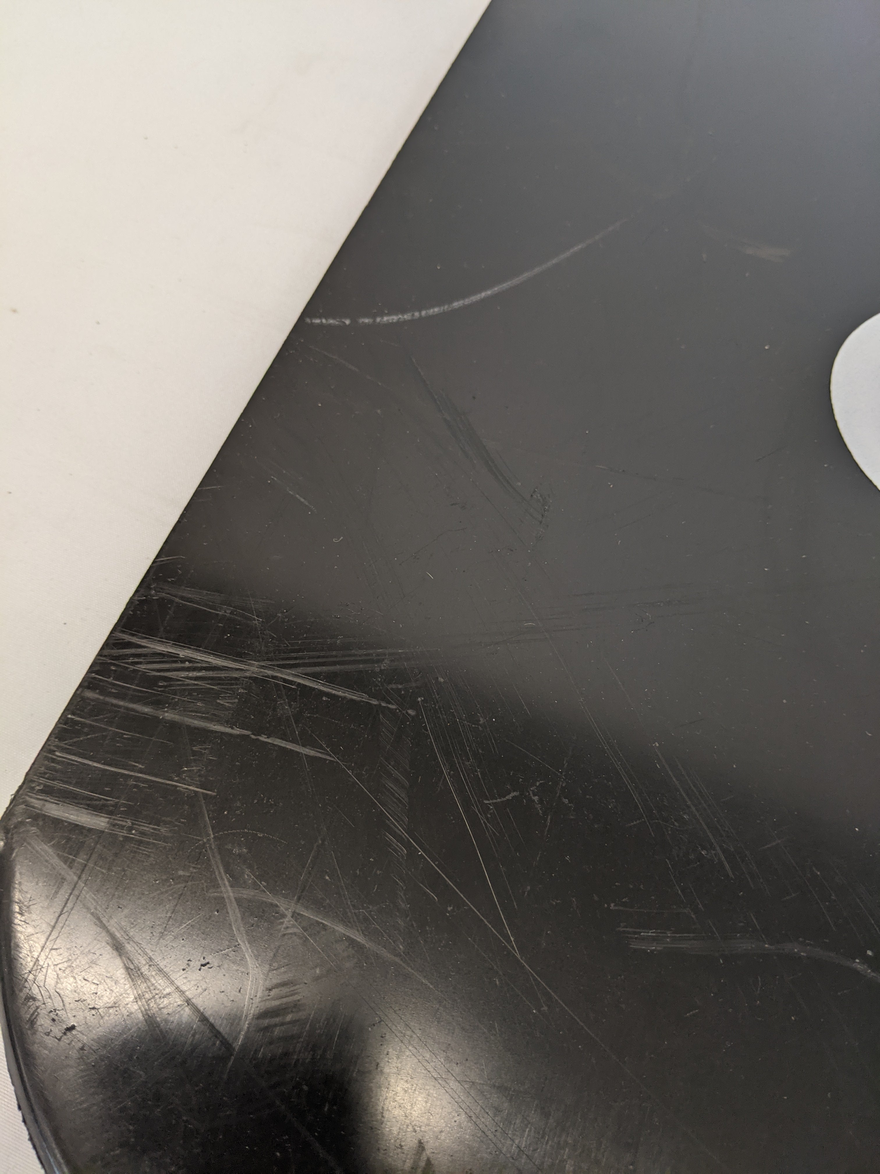 *Scratched* LH 27" 45 Degree Rear Angled Mud Flap w/ FTL Logo - P/N 22-79217-212 (10137454346556)