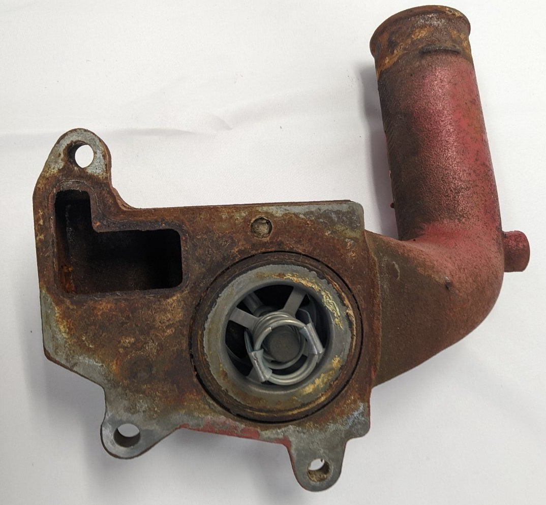 Used Cummins Water Thermostat Housing Assembly -P/N 2862067