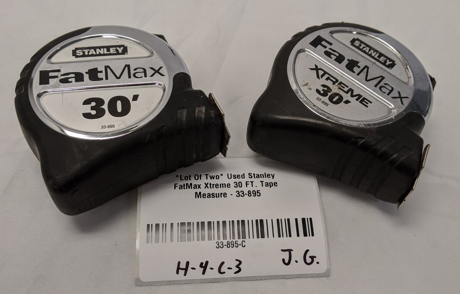 Stanley FatMax Xtreme Tape Measure 30 FT - Lot of 2 - 33-895