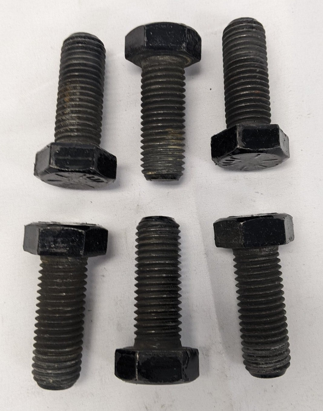 *Lot of 6* New 3/4"-10 x 2" Fully Threaded Coarse Grade 8 Steel Hex Bolts