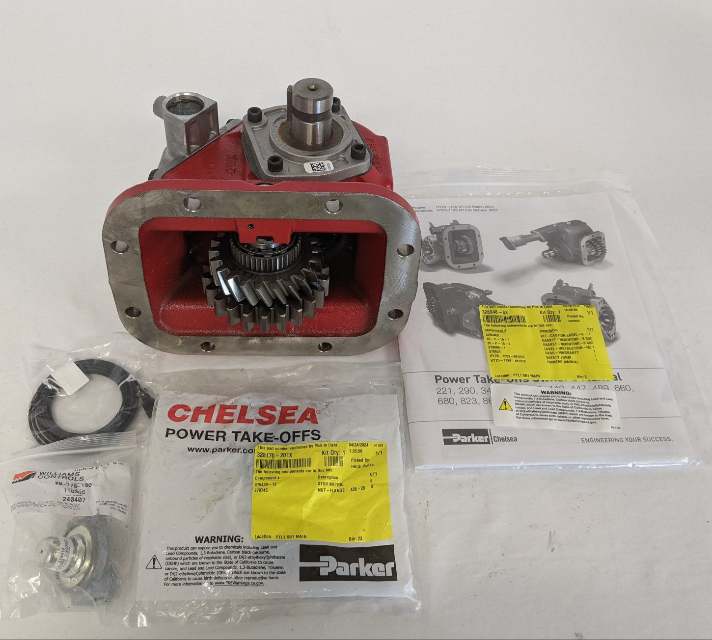 New Chelsea 489 Series Power Take Off PTO - P/N CHL 489GRAHX-V3XD (9945150718268)