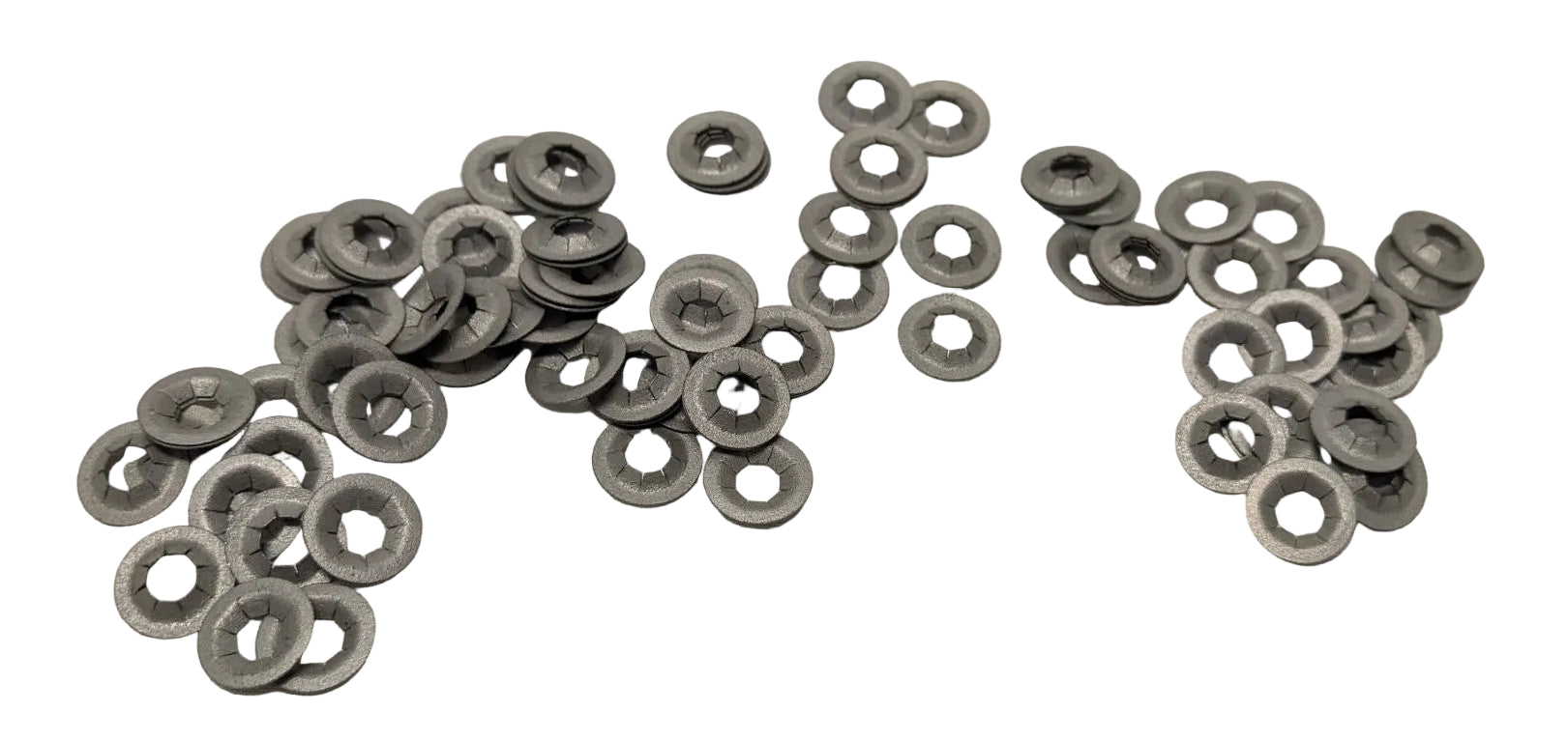 Lot of 96 Push On Retainer 0188 Stud Steel | P/N 23-09457-005