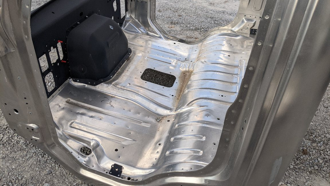 Damaged Freightliner M2 Day Cab Shell #11 (Backwall Missing)