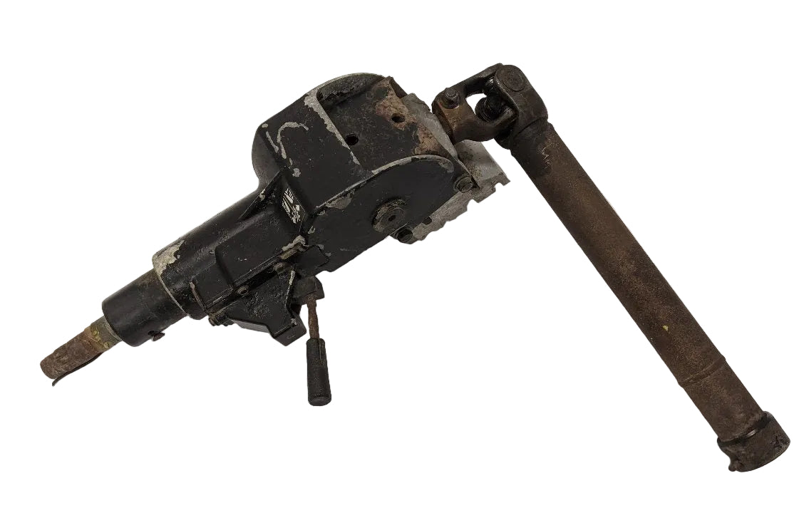 Damaged Freightliner FLD Steering Column w/ Linkage