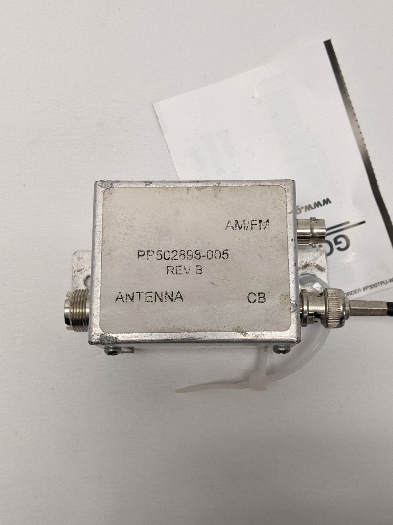 Used Pana Pacific Radio Antenna Multiplexer Box w/ Cable - P/N PSO PP502898 005