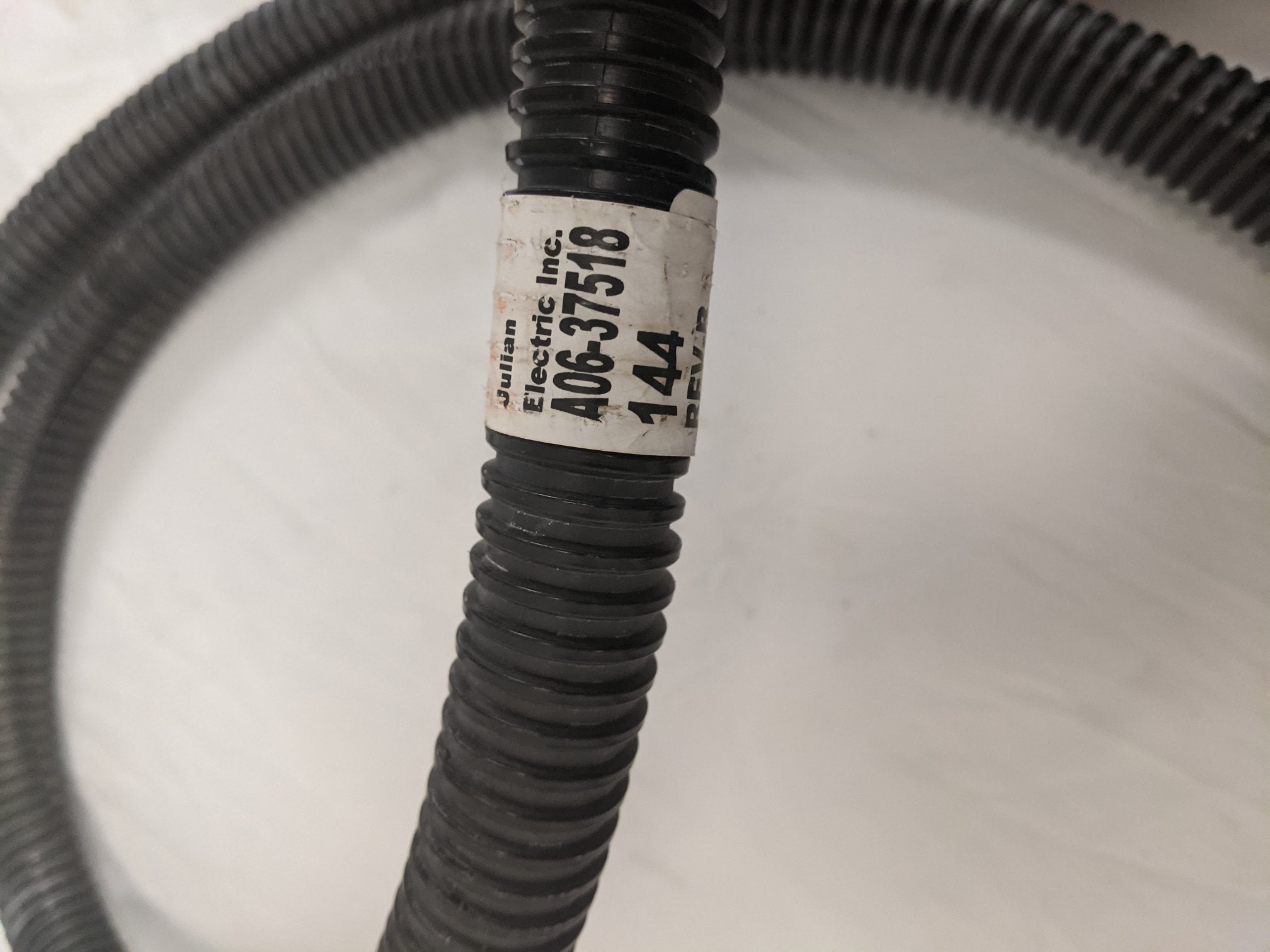 Julian Electric Battery To Ground Negative Electrical Cable - P/N A06-37518-144