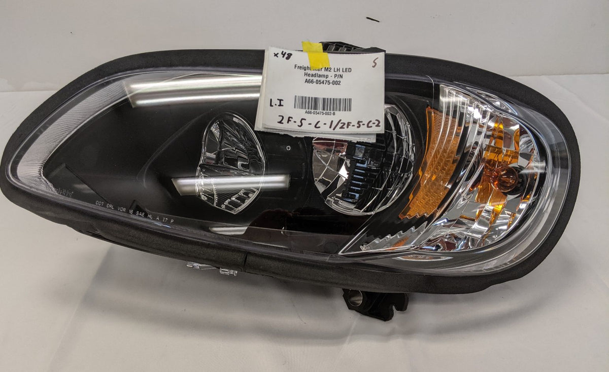 Freightliner M2 LH LED Headlight - P/N  A66-05475-002