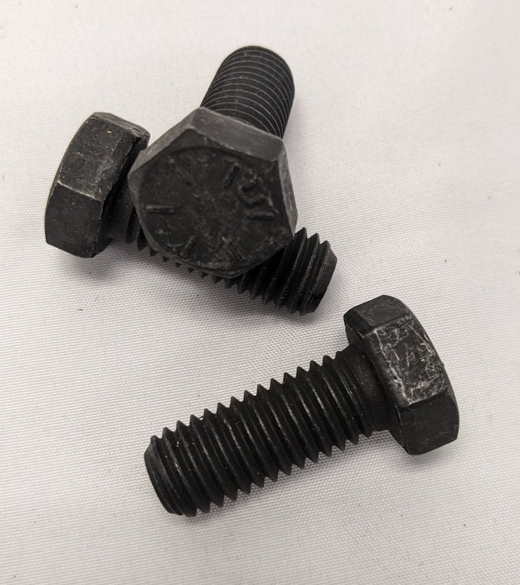 *Lot of 25* New 1/2"-13 x 1-1/4" Fully Threaded Coarse Grade 8 Steel Hex Bolts