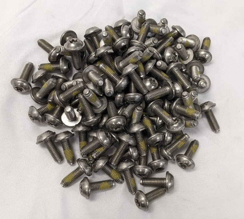 *Lot of 100* New M8-1.25mmx25mm Full Thread SST Button Head (Torx) Machine Screw
