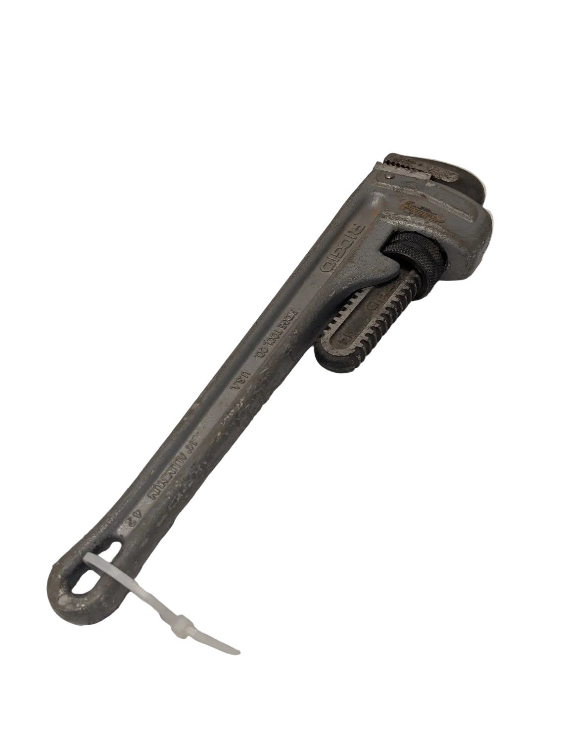 Used Ridgid 14" Aluminum Straight Pipe Wrench