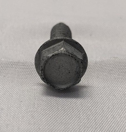 *Lot of 100* New 1/4" x 1" Full Thread Galvanized Steel Plastic Rolling Hex Screw