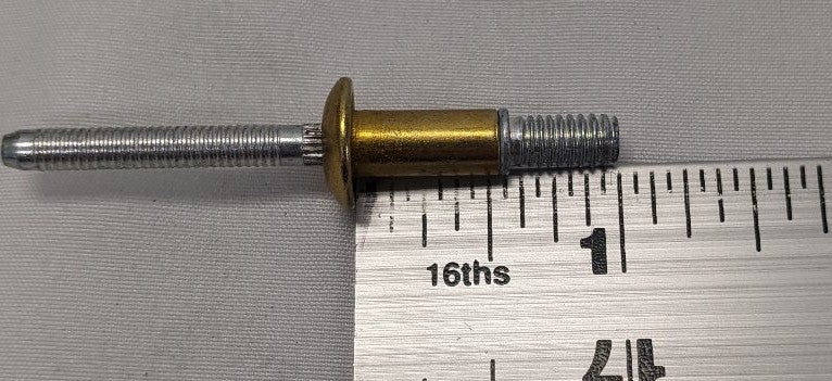*Lot of 50* New Huck Magna-Bulb 1/4" x 9/16" Steel Rivets - P/N MBP-R8-M13