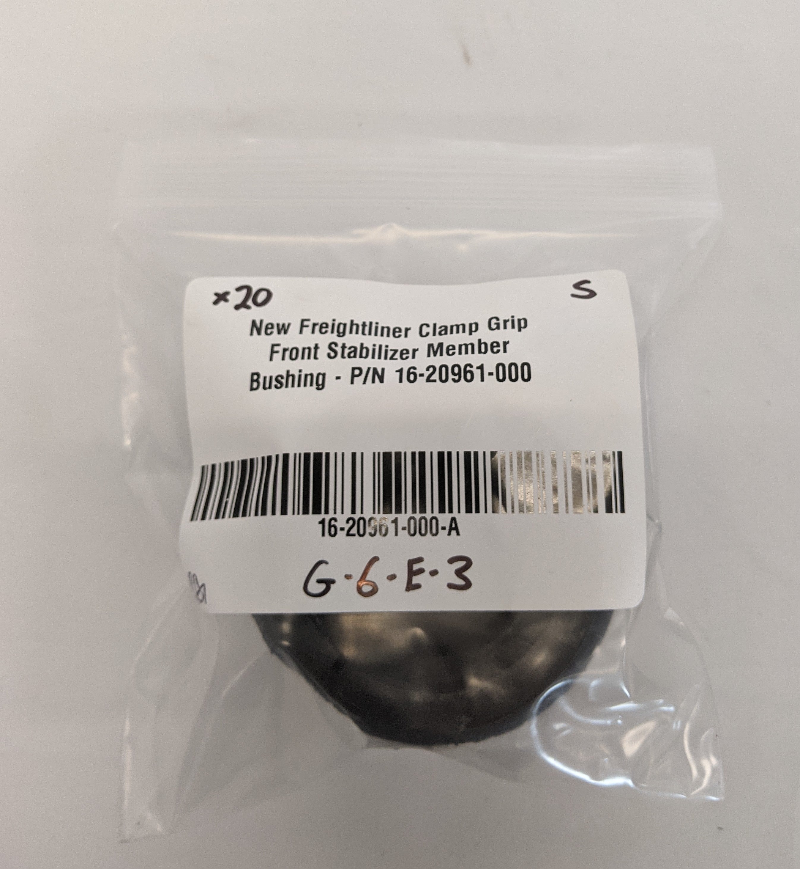 New Freightliner Clamp Grip Front Stabilizer Member Bushing - P/N 16-20961-000 (10127902081340)