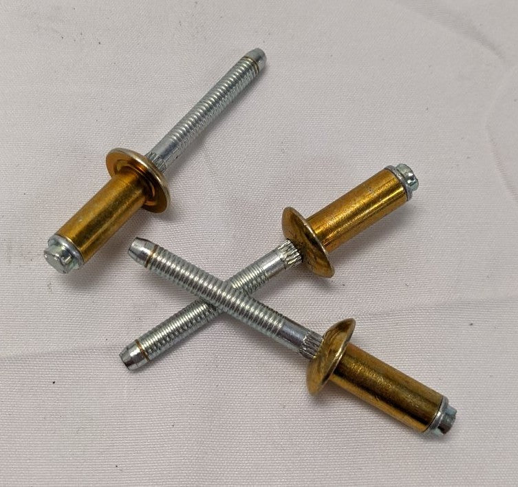 *Lot of 50* New 1/4" x 5/8" Steel Blind Rivets