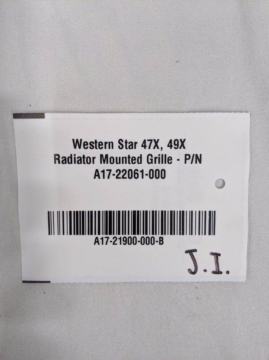 Western Star 47X, 49X Radiator Mounted Grille - P/N A17-22061-000 (6781492953174)