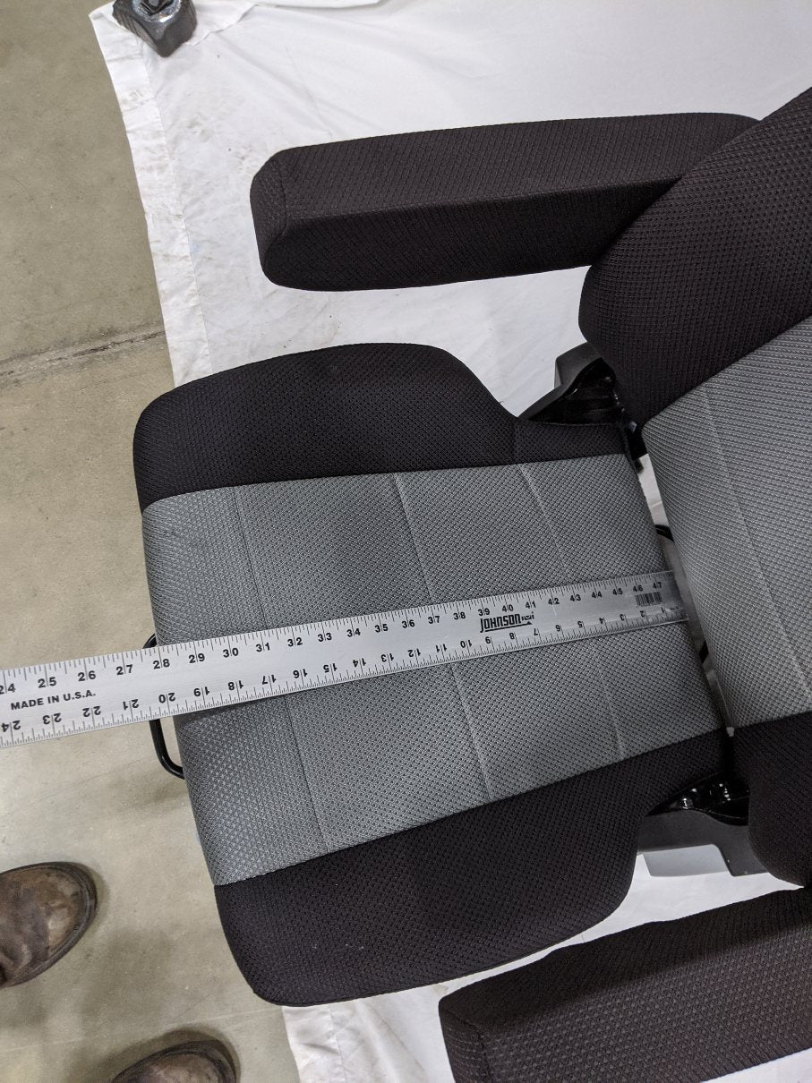 Freightliner M2 LH Complete Seat Assembly - P/N ISR 816109 348