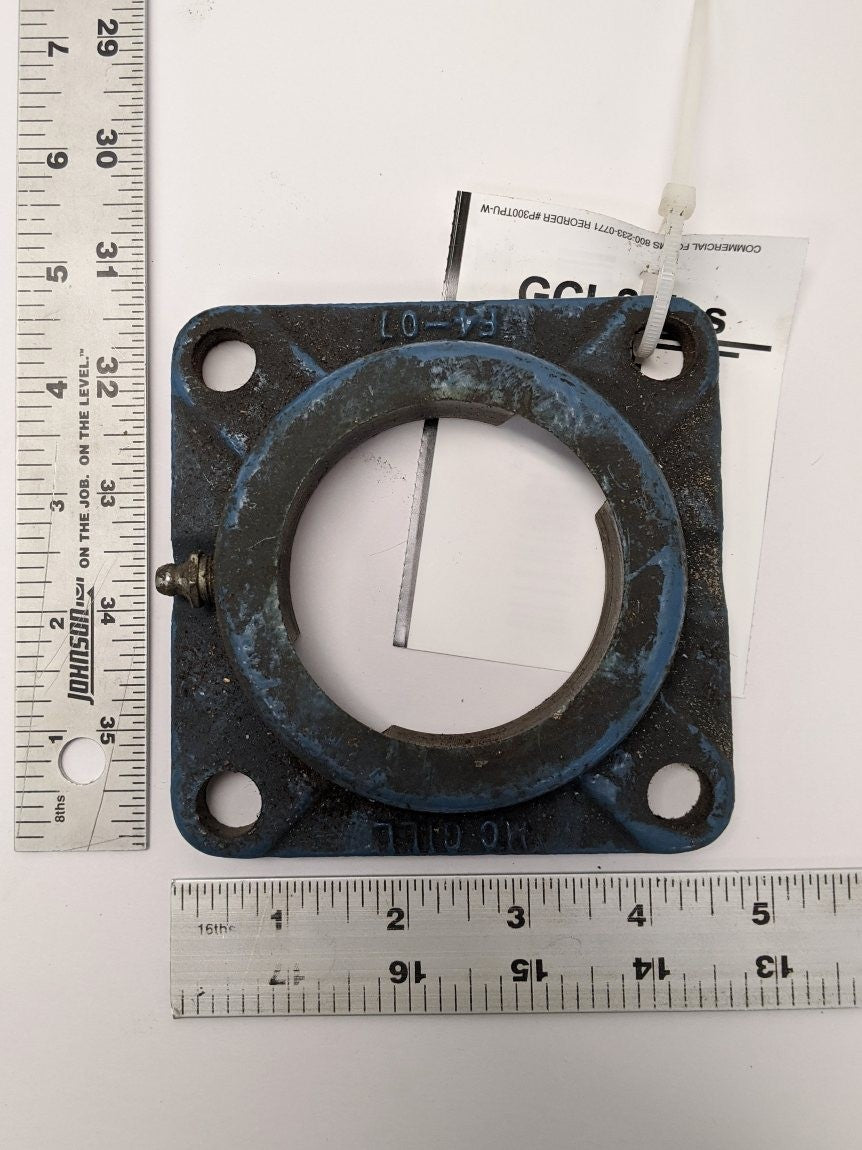 McGill 4 Bolt Roller Bearing Flange - P/N F4-07 - Used