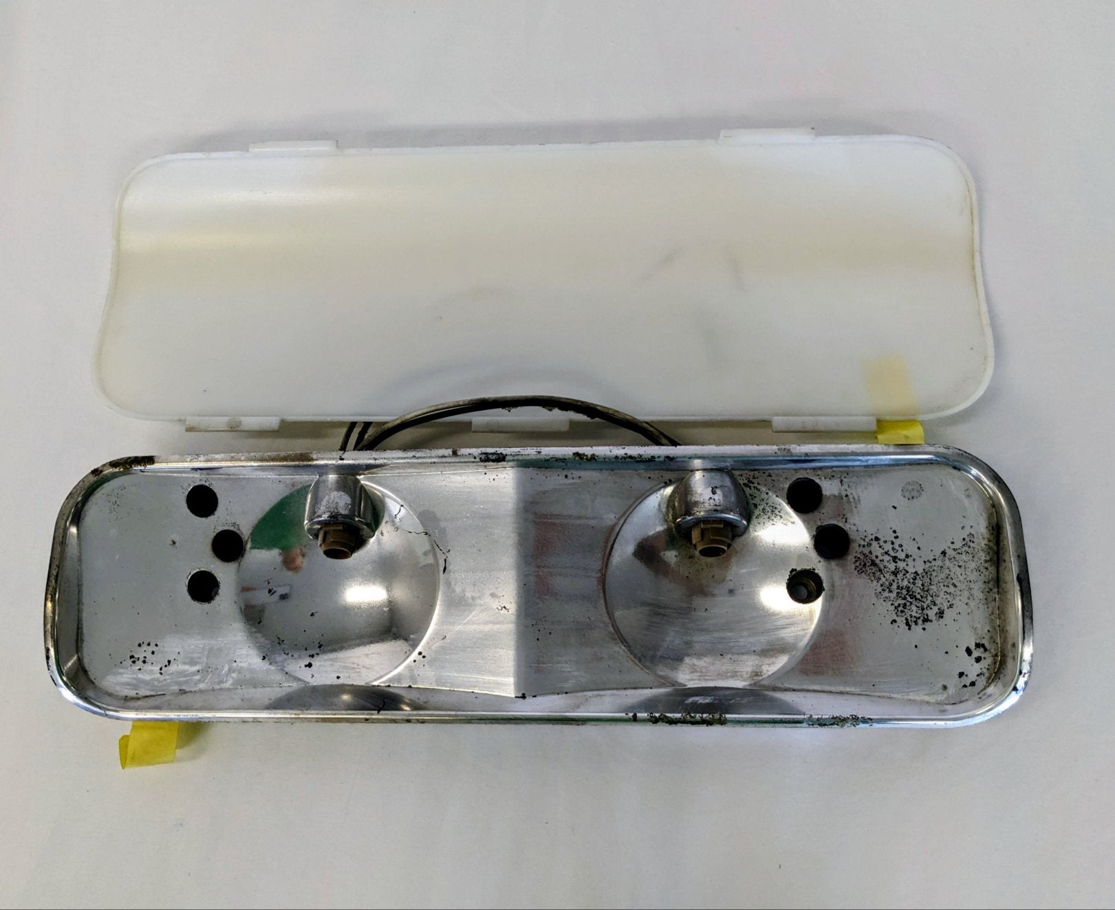 Used Columbia/Century Light Fixture and Fog Lens - P/N A22-51378-000 (10175168741692)