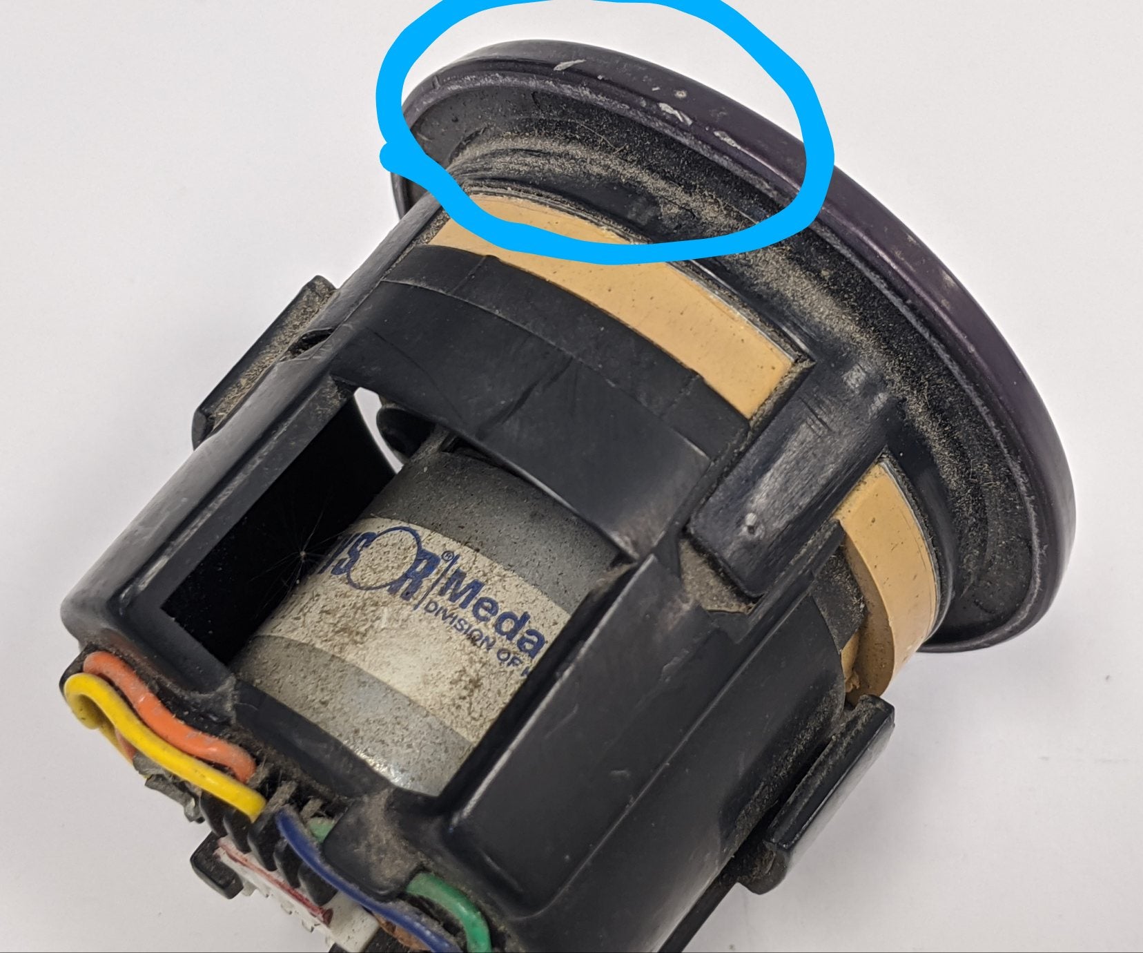 Used Freightliner Black Fuel Level Gauge - P/N 2246514000 (10093122126140)